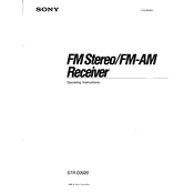 Sony STR-D2020 manual cover