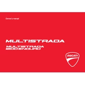 Ducati Multistrada 1200 Enduro 2017 manual cover