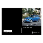 Mercedes-Benz B-Class 2015 manual cover