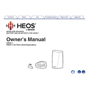 Denon Heos 1 Go Pack manual cover