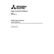 Mitsubishi Electric SLMP Data Collector manual cover