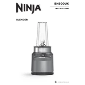 Ninja BN500UK manual cover