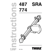 Thule SRA 487 manual cover