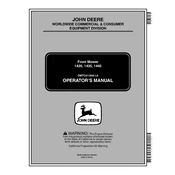 John Deere 1420, 1435 and 1445