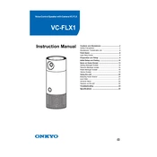 Onkyo VC-FLX1 manual cover