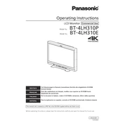 Panasonic BT-4LH310P, BT-4LH310E manual cover