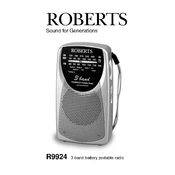 Roberts R9924 Sports 924 Pocket 0 manual cover