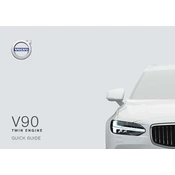 Volvo V90 2019 Twin Engine manual cover