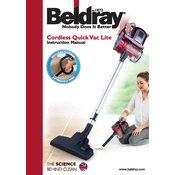 Beldray BEL0514EH Cordless Quick Vac Lite manual cover