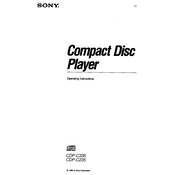 Sony CDP-C235 manual cover