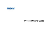 Epson Workforce Pro WF-5110 manual cover