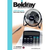 Beldray EH1343 USB Mini Fan manual cover