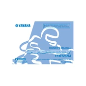 Yamaha YFM125RA Raptor 2011 manual cover