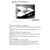 Singer MSP7 manual cover