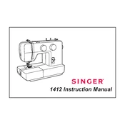 Singer 1412 manual cover