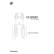 Sennheiser CX Sport manual cover