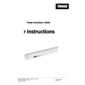 Thule Omnistor 4900 manual cover