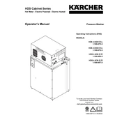 Karcher HDS 4.0 20 E Ec 1.109-075.0 manual cover