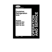 Carrier Transicold 69NT20-284 manual cover