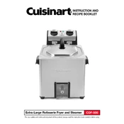 Cuisinart CDF-500 manual cover