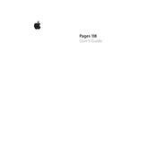 Apple Pages 08 manual cover