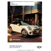 Mini Cooper SE Mini Electric 2020 manual cover