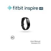 Fitbit Inspire HR manual cover