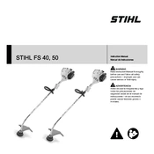 Stihl FS 40 FS 50 manual cover