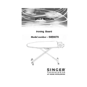 Singer SIIB9070 manual cover