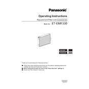 Panasonic ET-EM330 manual cover