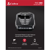 Cobra RAD 480i manual cover