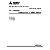 Mitsubishi Electric Melfa RH3FRH, RH6FRH Series manual cover