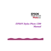 Epson Stylus Photo 1200 manual cover