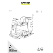 Karcher B 110 R manual cover