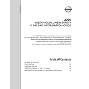 Nissan Maxima 2020 manual cover