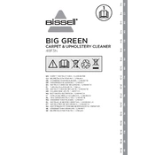 Bissell BigGreen 48F3N manual cover