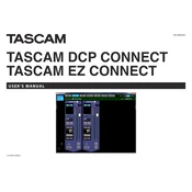 Tascam Tascam DCP Connect manual cover