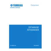 Yamaha EF3000iSE, EF3000iSEB manual cover