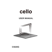 Cello C5020G ZG0205 manual cover