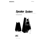 Sony SS M7 manual cover