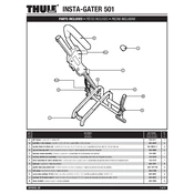 Thule Insta-Gater 501 manual cover