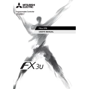 Mitsubishi Electric FX3U 1PG manual cover