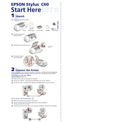 Epson Stylus C60 manual cover