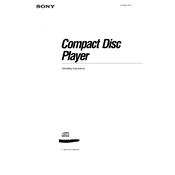 Sony CDP-491 manual cover