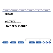 Denon AVR-X2000