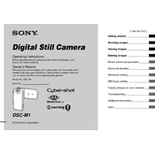 Sony DSC-M1 manual cover