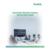 Yealink RoomCast manual cover