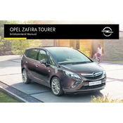 Opel Zafira Tourer 2015.5 manual cover