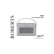 Roberts R260 Revival 2015 manual cover