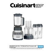 Cuisinart BFP-650 manual cover